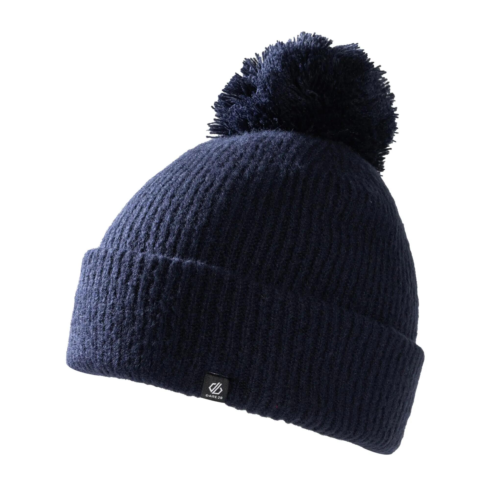 Damski Pom Bobble Hat 2/3