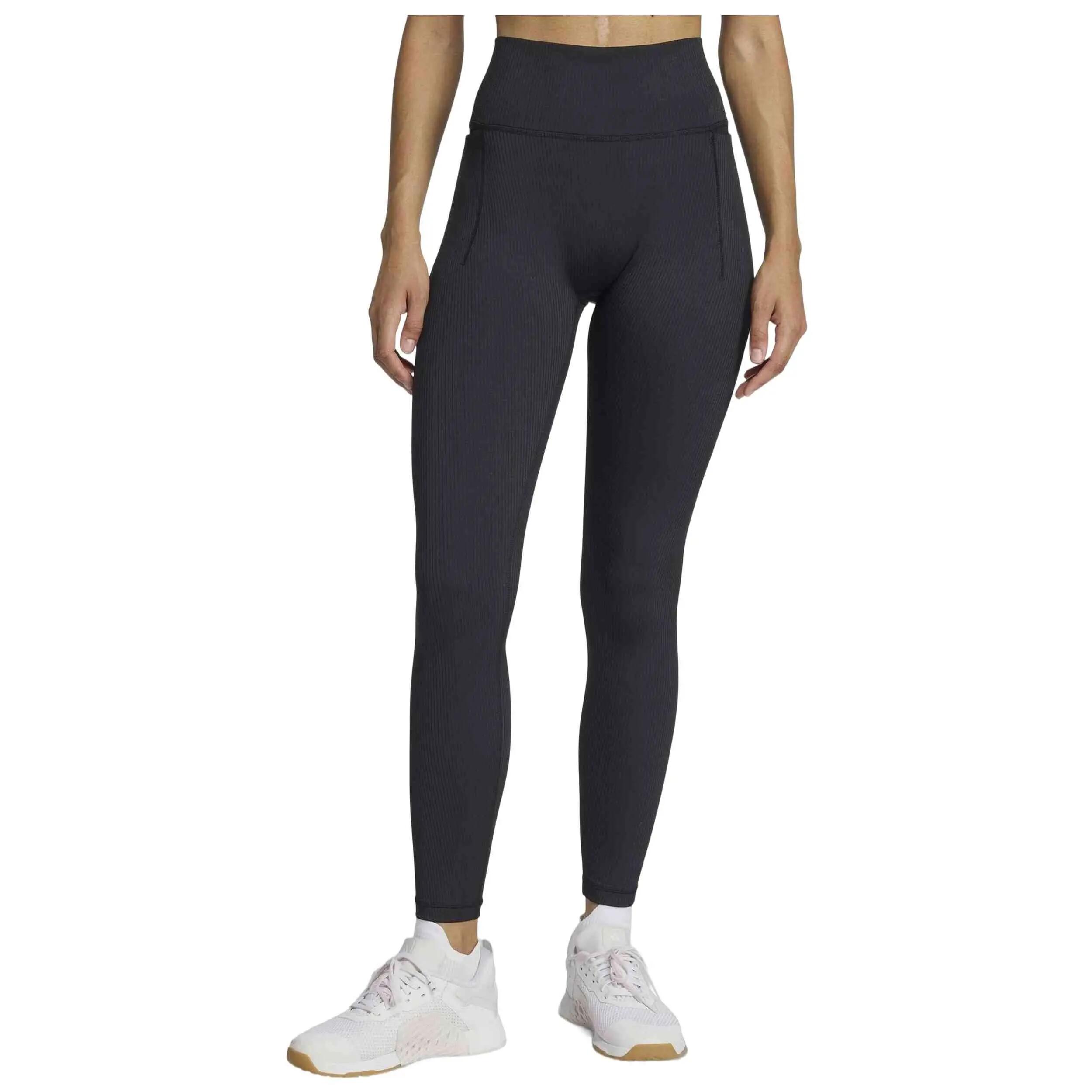 Mallas Adidas modelo Malla larga adidas Optime Workout Rib Full Lengt para mujer 3/5