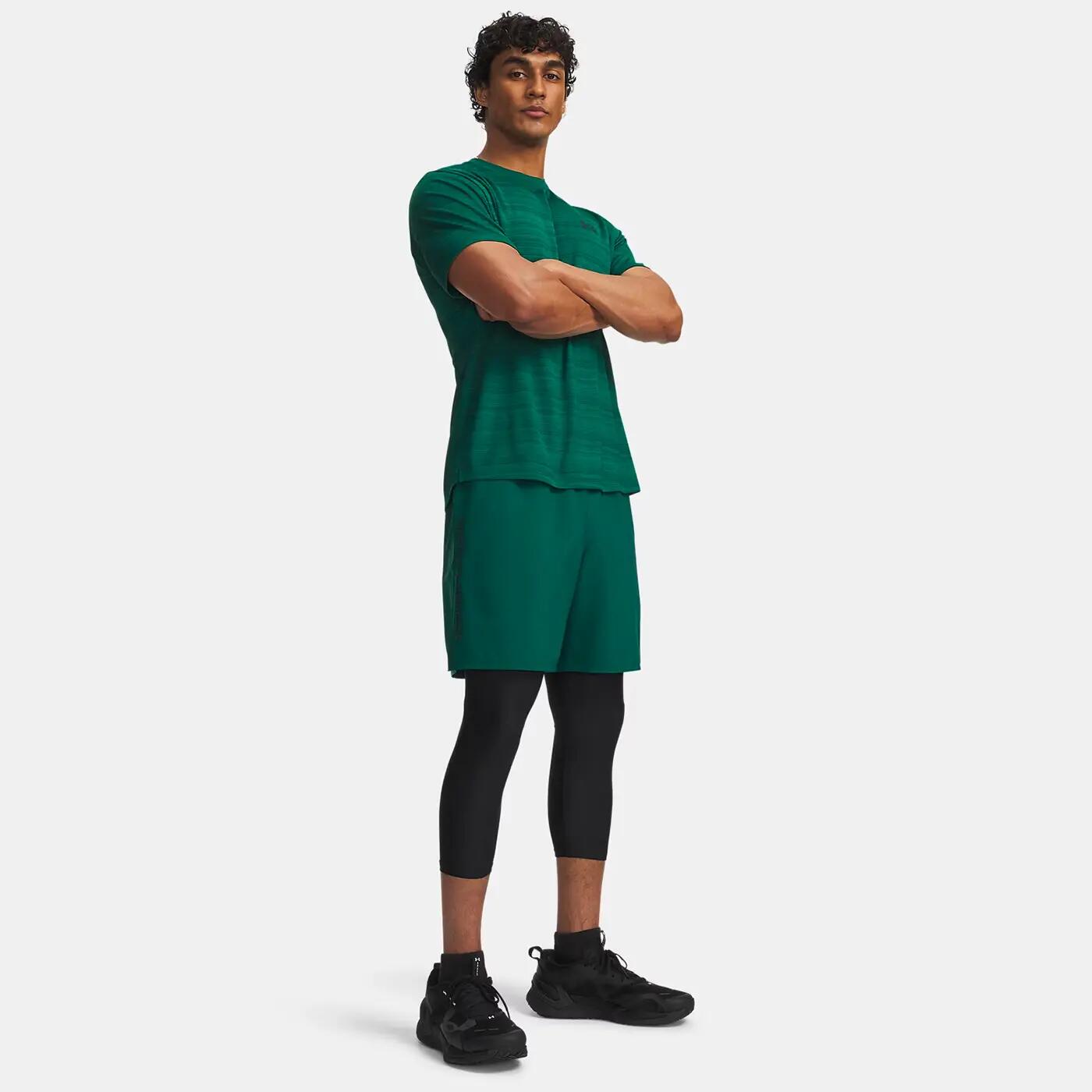 Calções tecidos UA Tech™ com logótipo para homem Under Armour 21 cm Verde 3/3