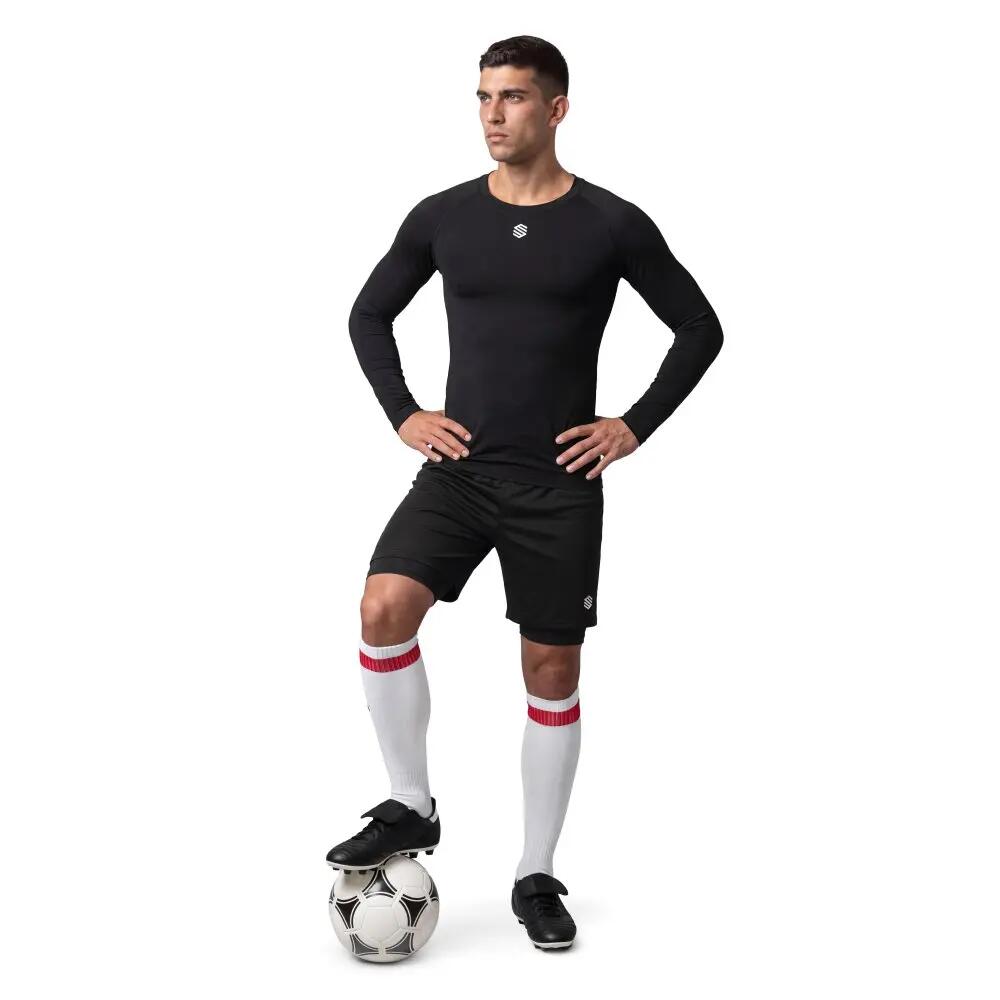 Camisola interior desportiva homem Blayer Black M Preto 3/7