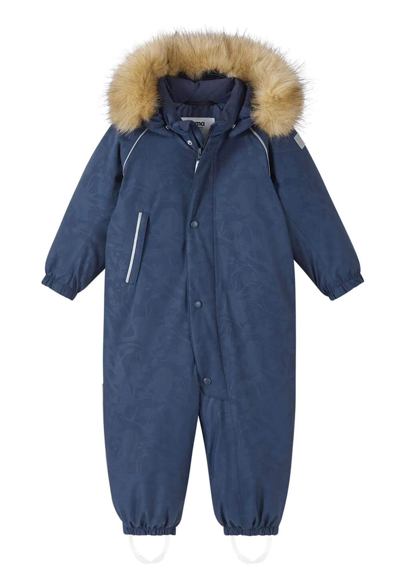 Tuta in piuma per bambini piccoli tec+ Aapua Navy 1/5