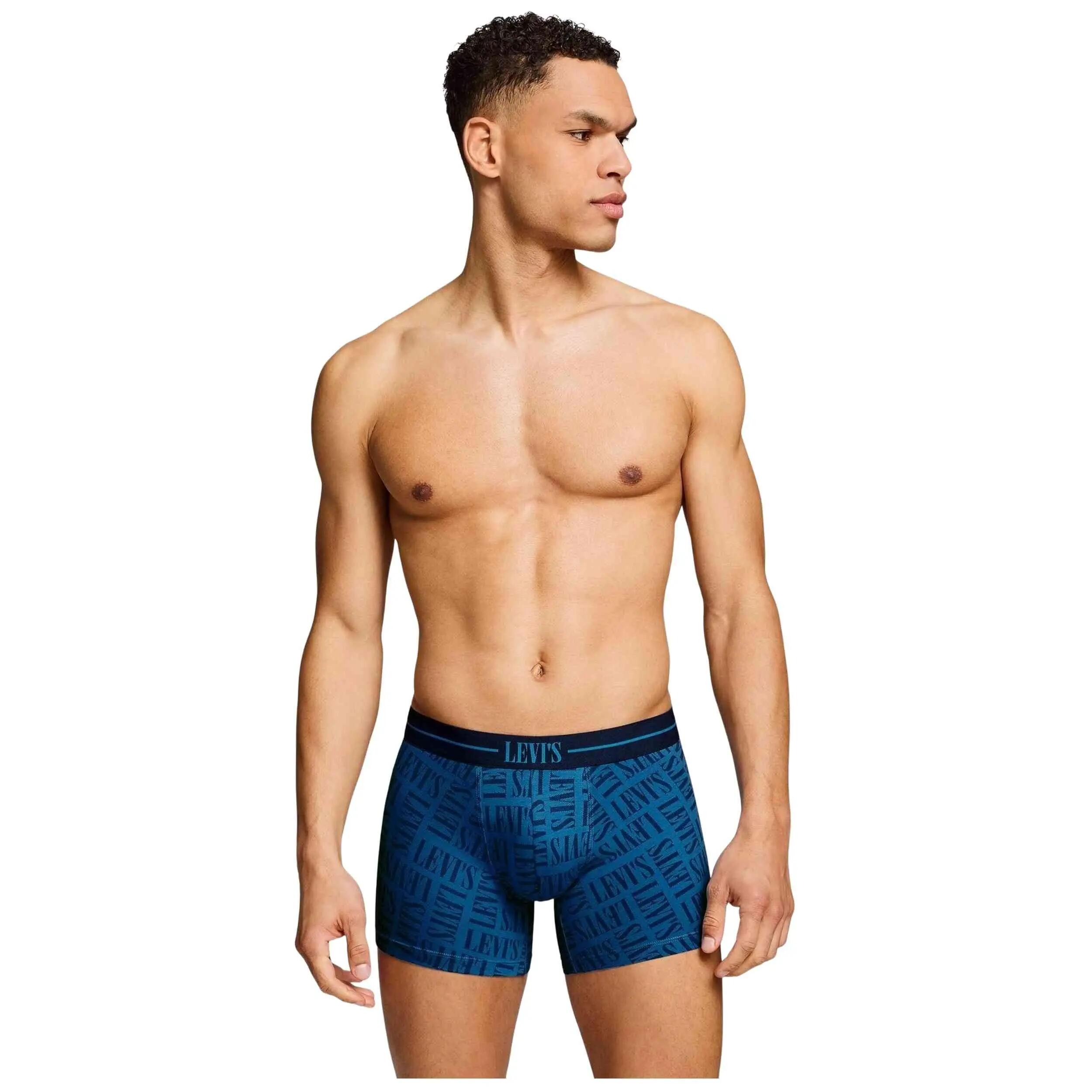 Calções Levi's modelo LEVIS MEN LOGO BOXER BRIEF 2P para homem 2/3