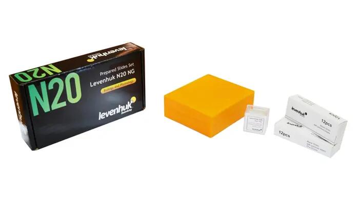 Set di vetrini preparati - Biologia educativa - Modello N20 NG - nero 6/6