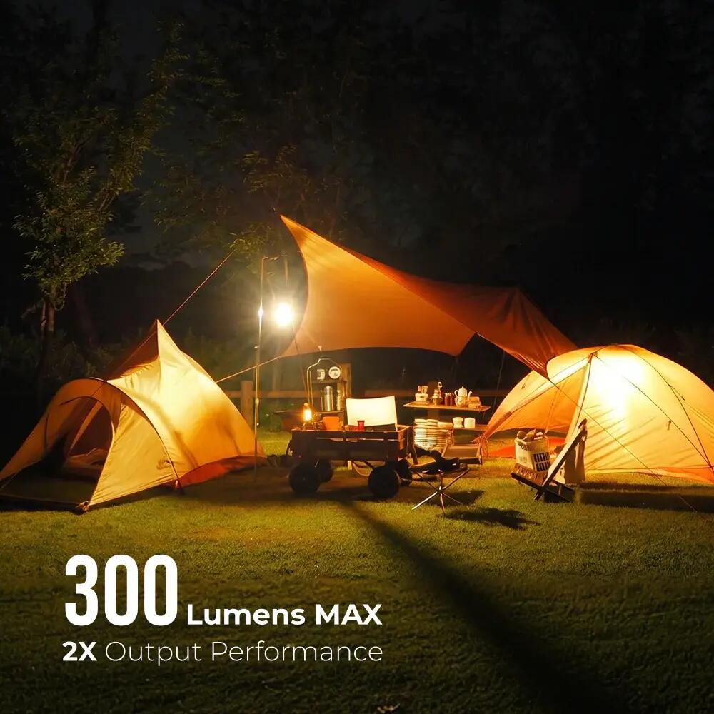 Zero Lantern Lanterna da campeggio e torcia LED 2-in-1, ricaricabile 8/14