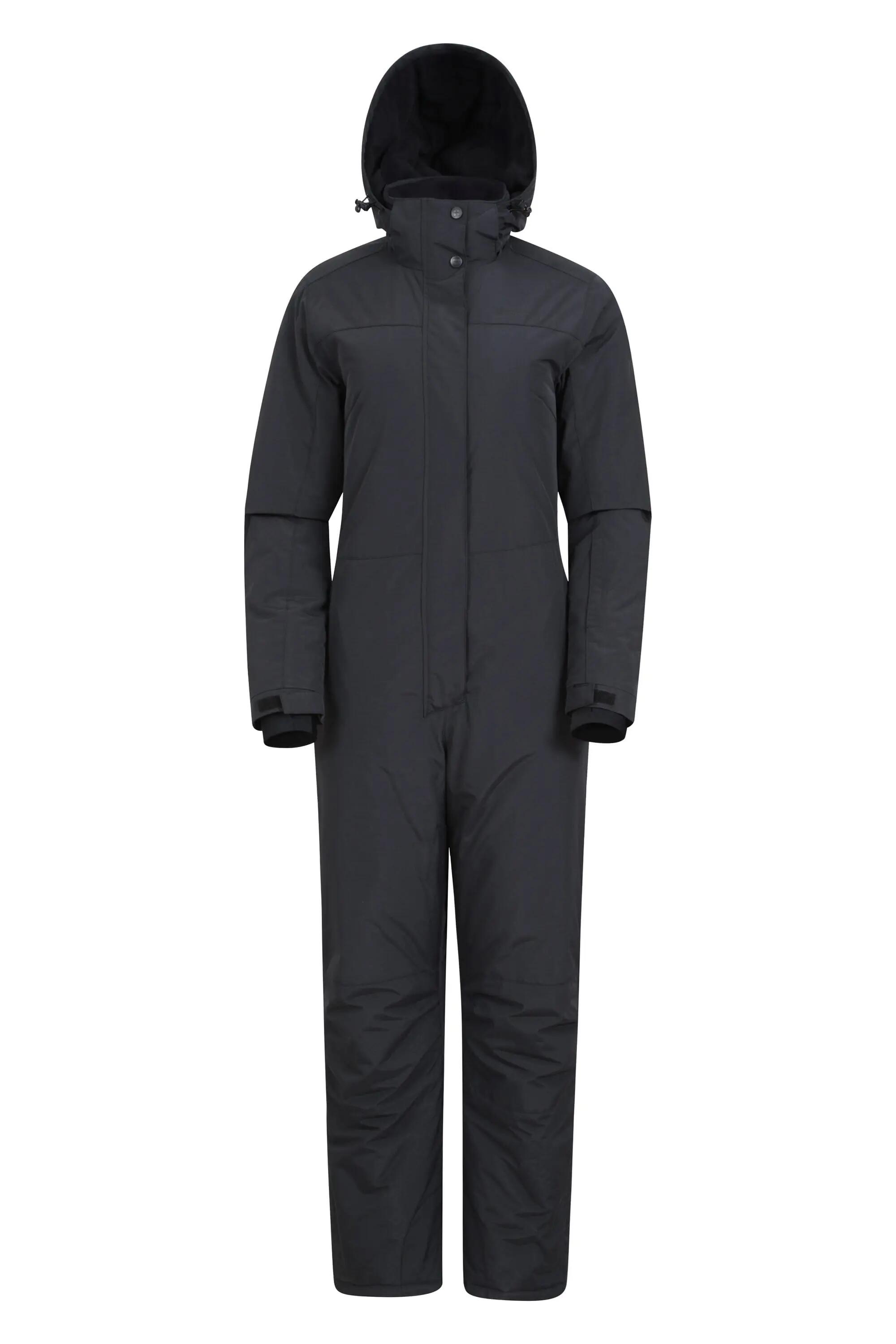 Combinaison de Ski Femme Une Pièce Imperméable Capuche Réglable, Cloud 2/15