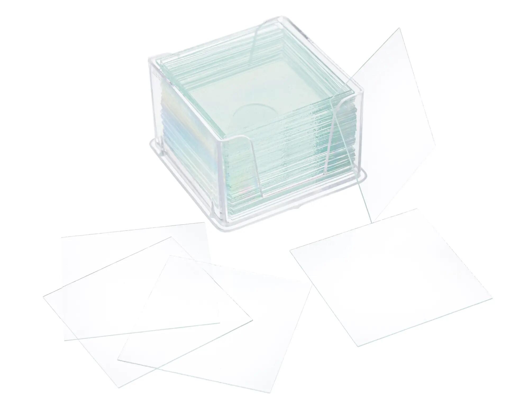 Lamelle coprioggetto - 24x24 mm - Vetro - Confezione da 100 4/6