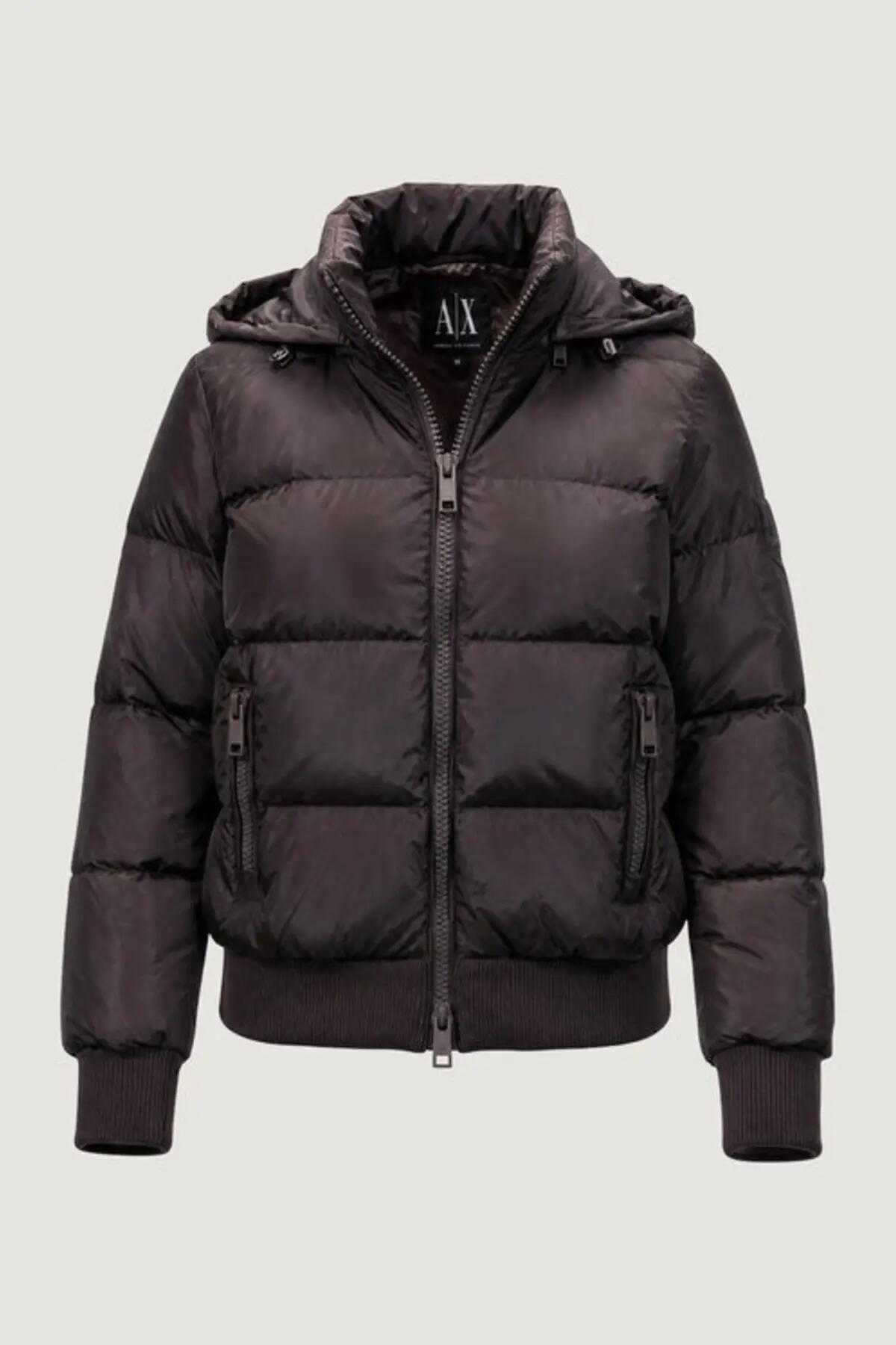 Giacca Armani Exchange Modello Xw000228 Af1228 Down Jacket Colore Marrone 4/5