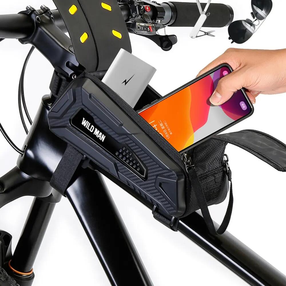Fietstas voor frame met touchscreen-telefoonhouder WILD MAN 6/6