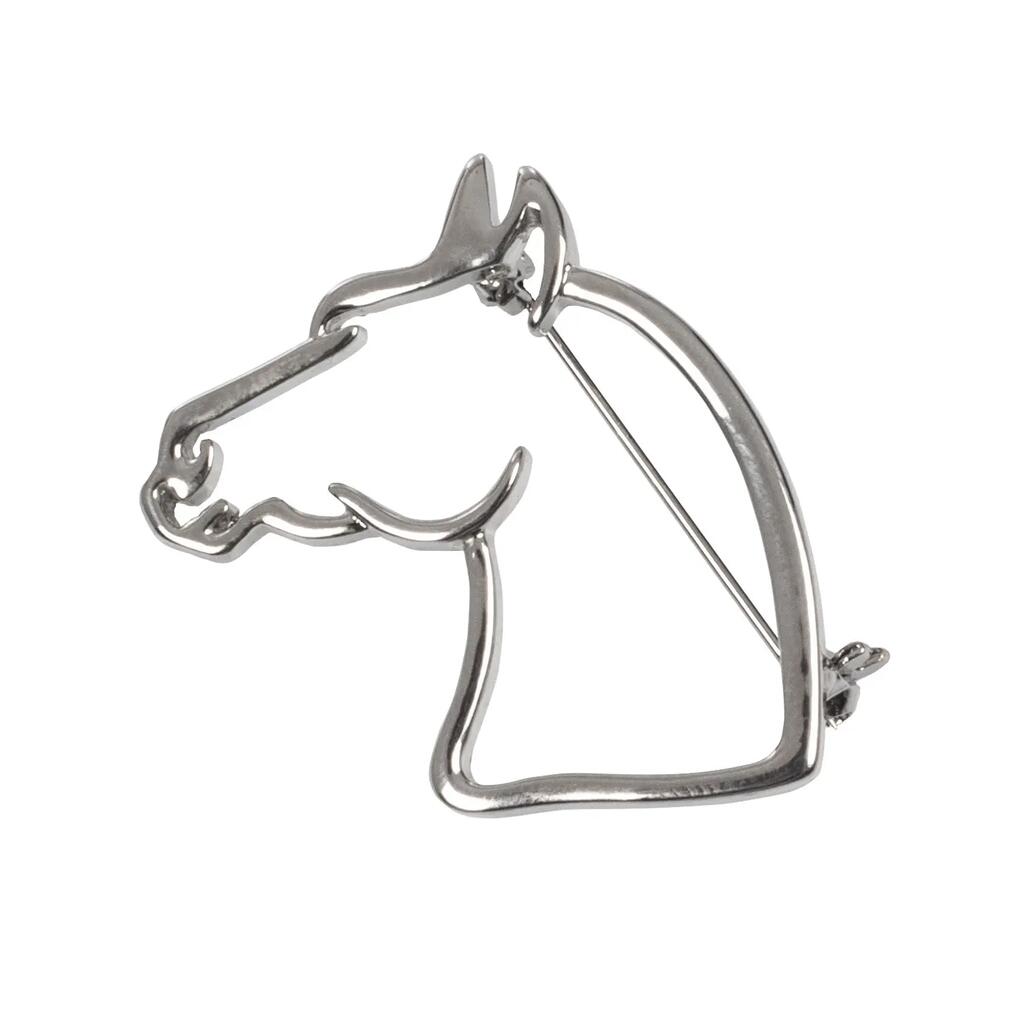 Horse head brooch model