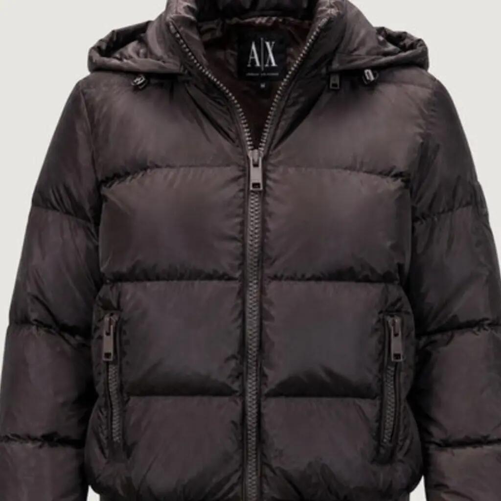 Giacca Armani Exchange Modello Xw000228 Af1228 Down Jacket Colore Marrone 3/5