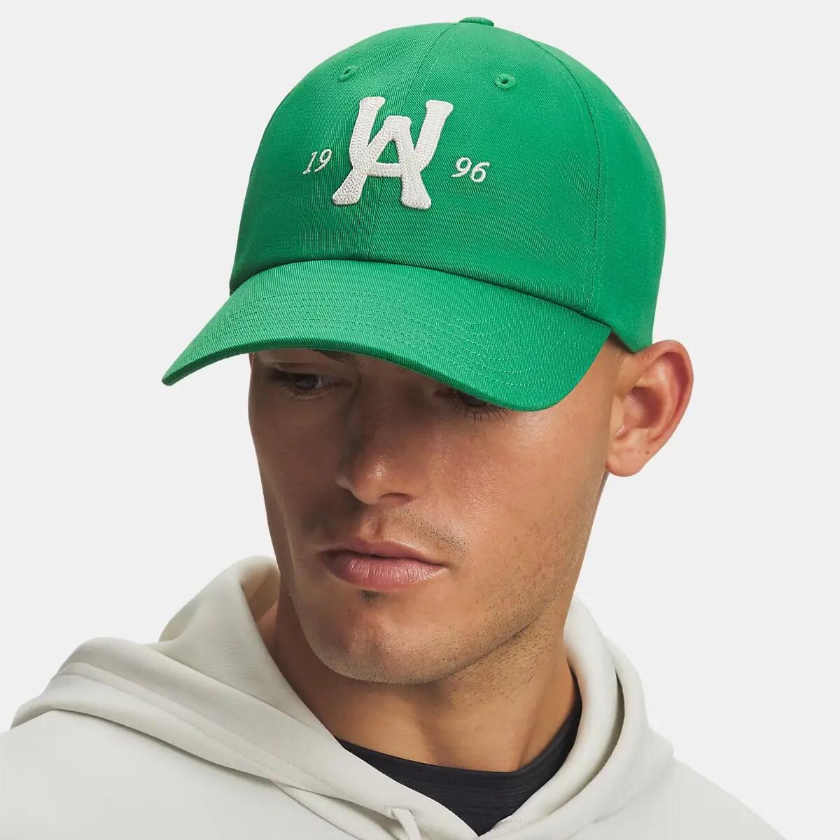 Boné ajustável UA Essential Low verde Kelly 2/3