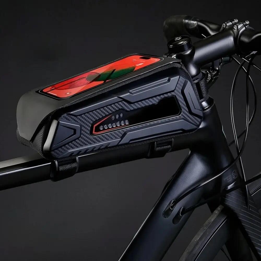 Fietstas voor frame met touchscreen-telefoonhouder WILD MAN 2/6