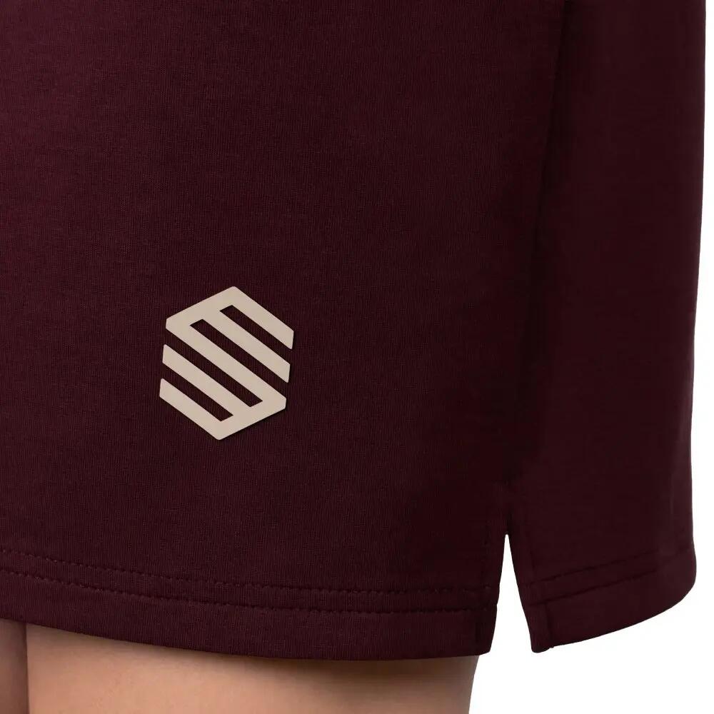 Calções de futebol lifestyle mulher Shorts Burgundy W Bordeux 4/6