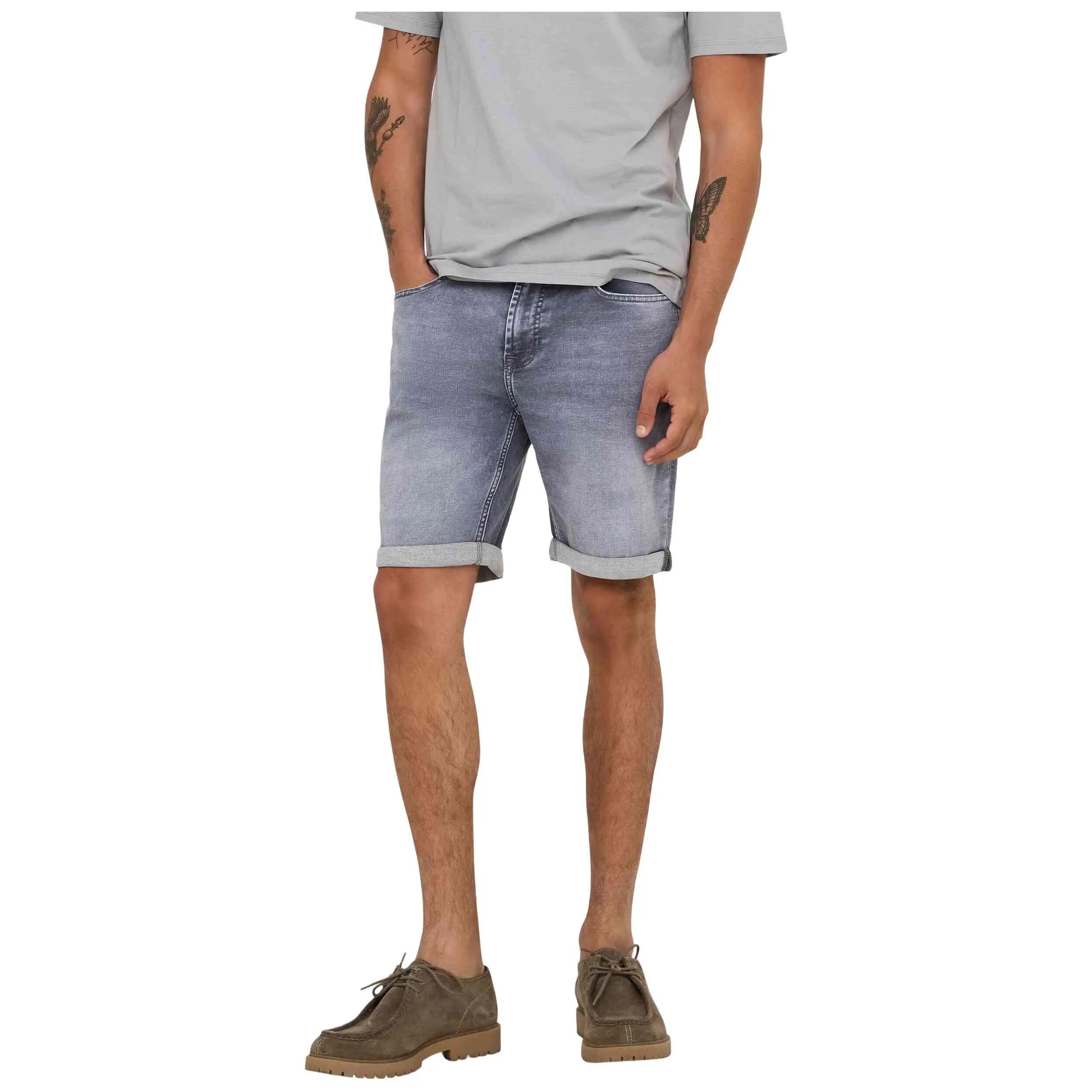 Pantaloncini Only & sons modello 22030880-MEDIUMGREY per uomini 3/5
