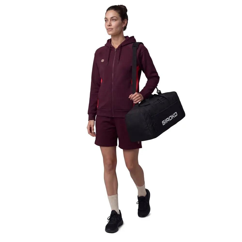 Calções de futebol lifestyle mulher Shorts Burgundy W Bordeux 3/6