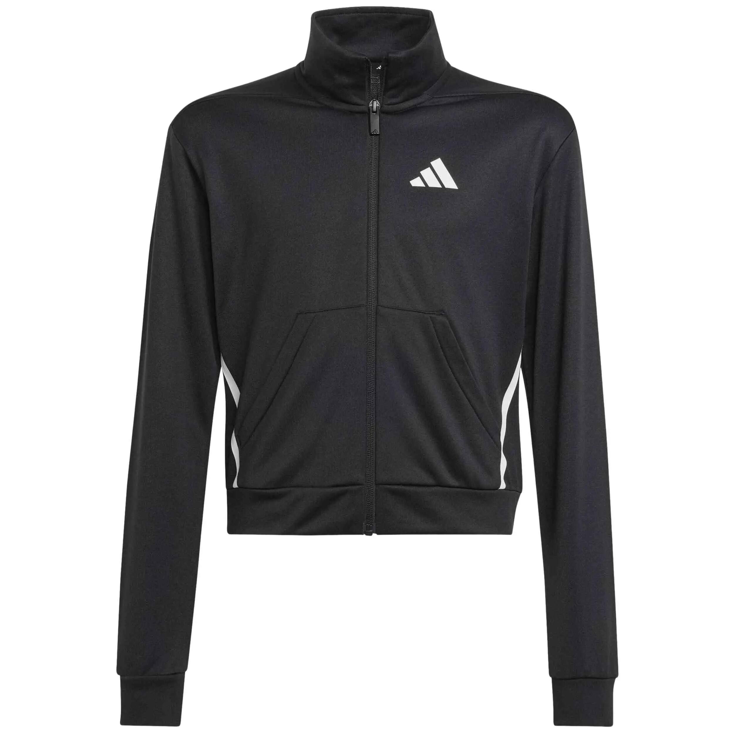 Casaco de fato de treino Adidas modelo JM1586 para crianças unissex 3/5