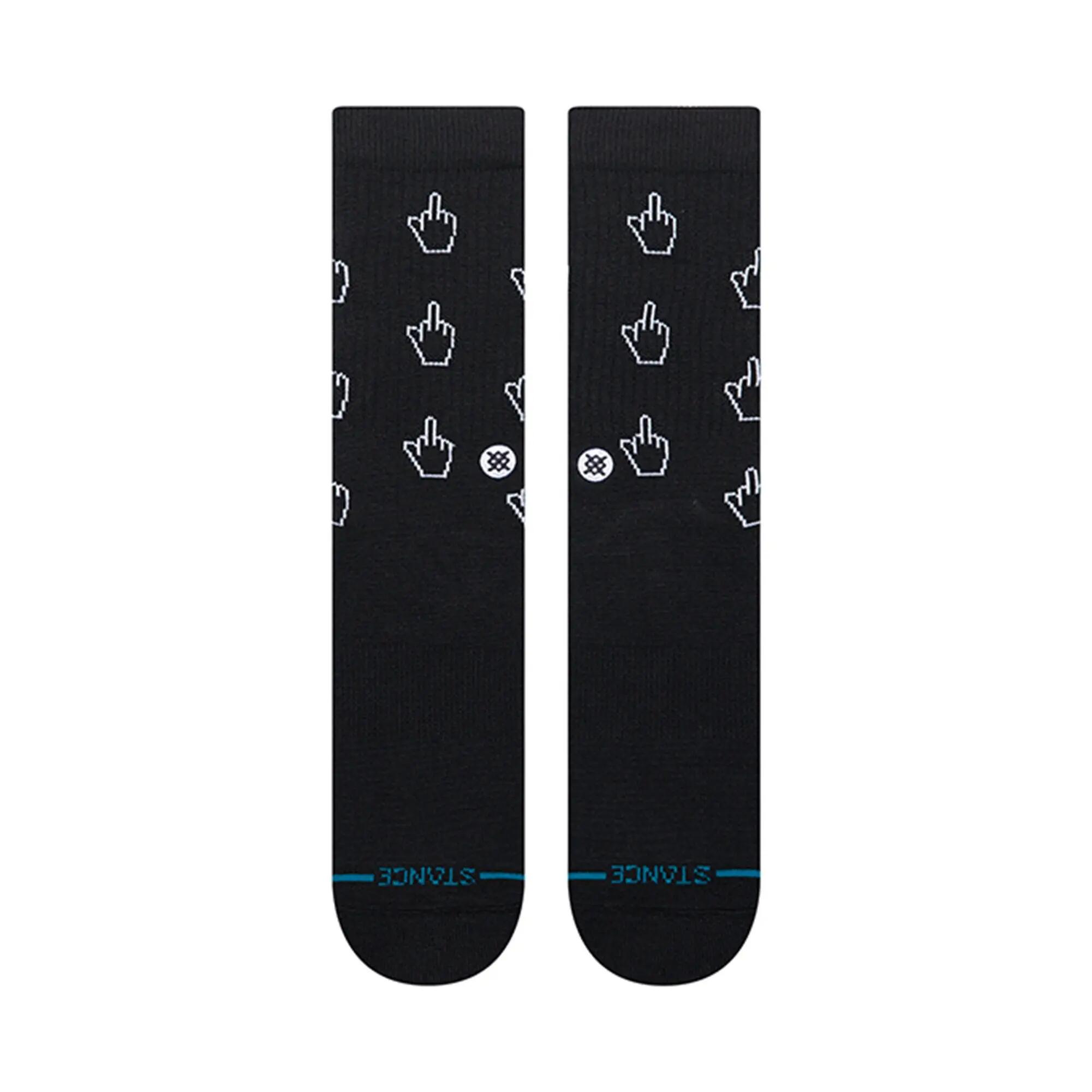 Socken Unisex 1er Pack Bequem sitzend-Cursor Crew 3/4
