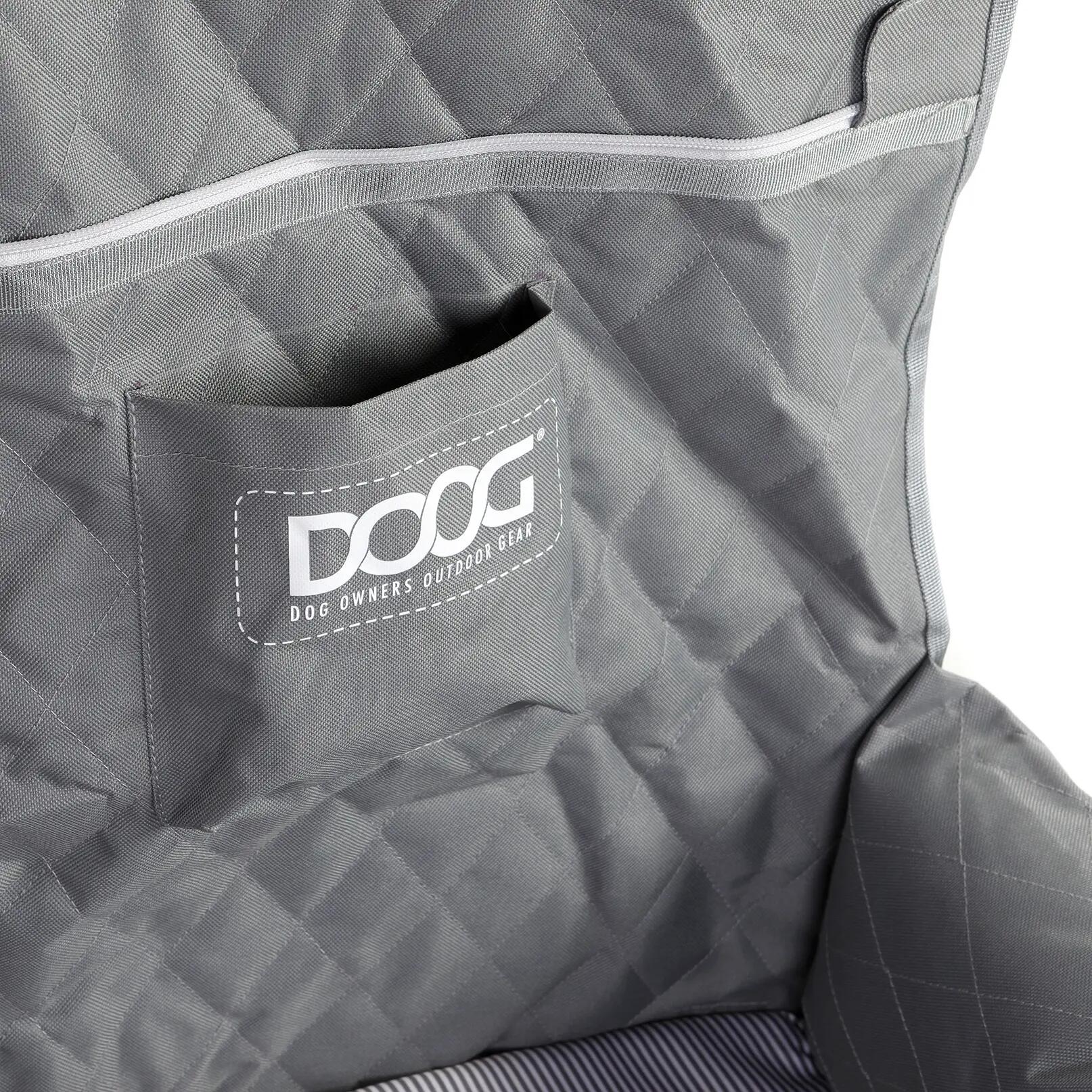 Transportin para asiento de coche color gris 4/4