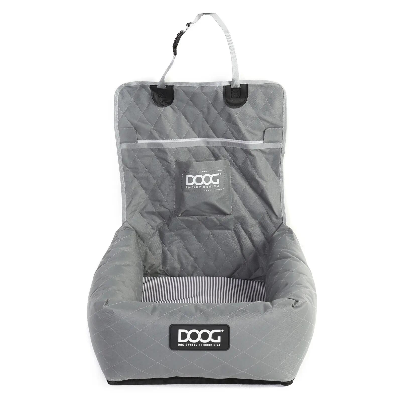 Transportin para asiento de coche color gris 2/4