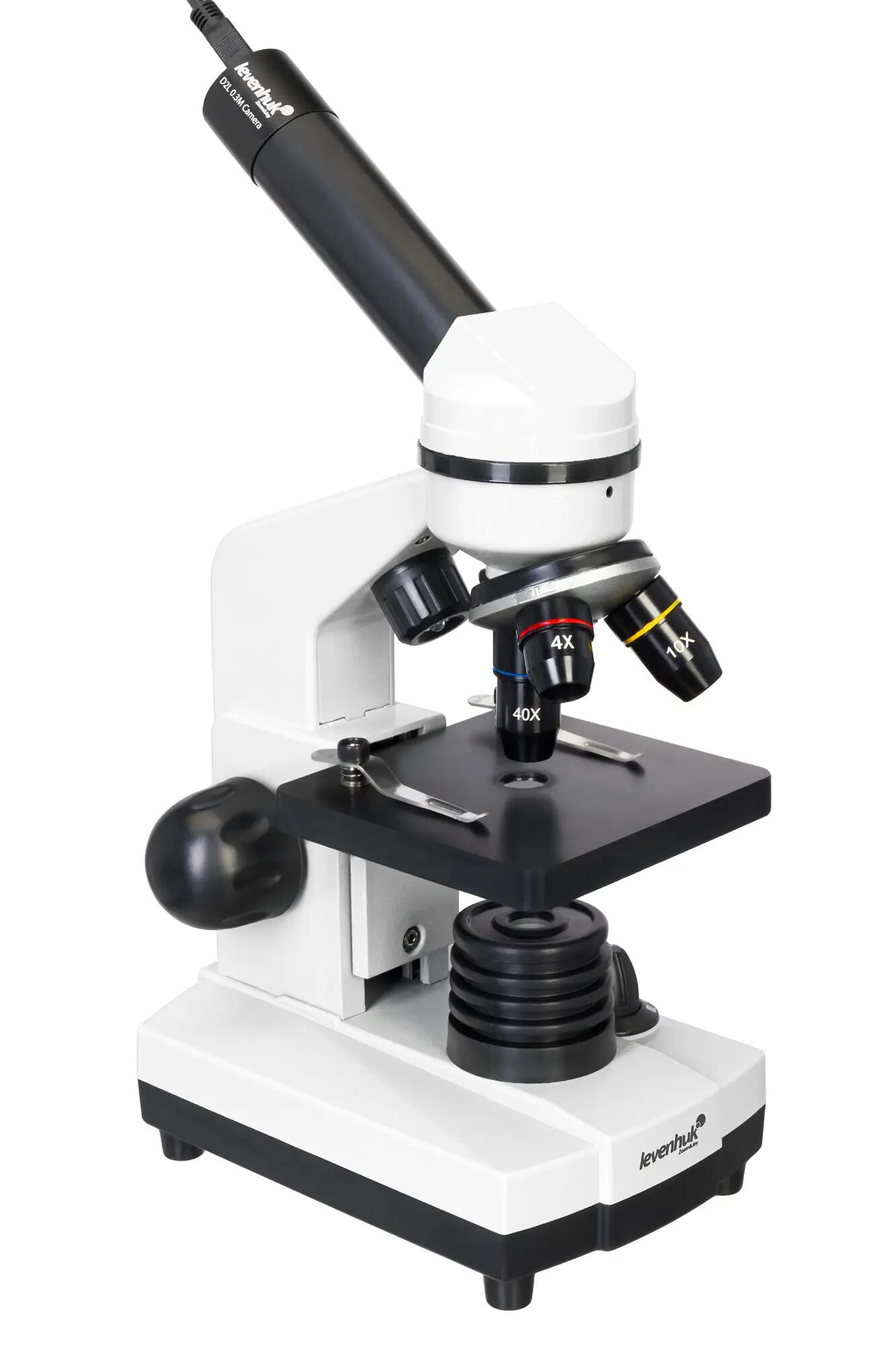 Microscopio digitale - Osservazione - Portatile, 40-400x - D2L 0.3M - Nero 3/6