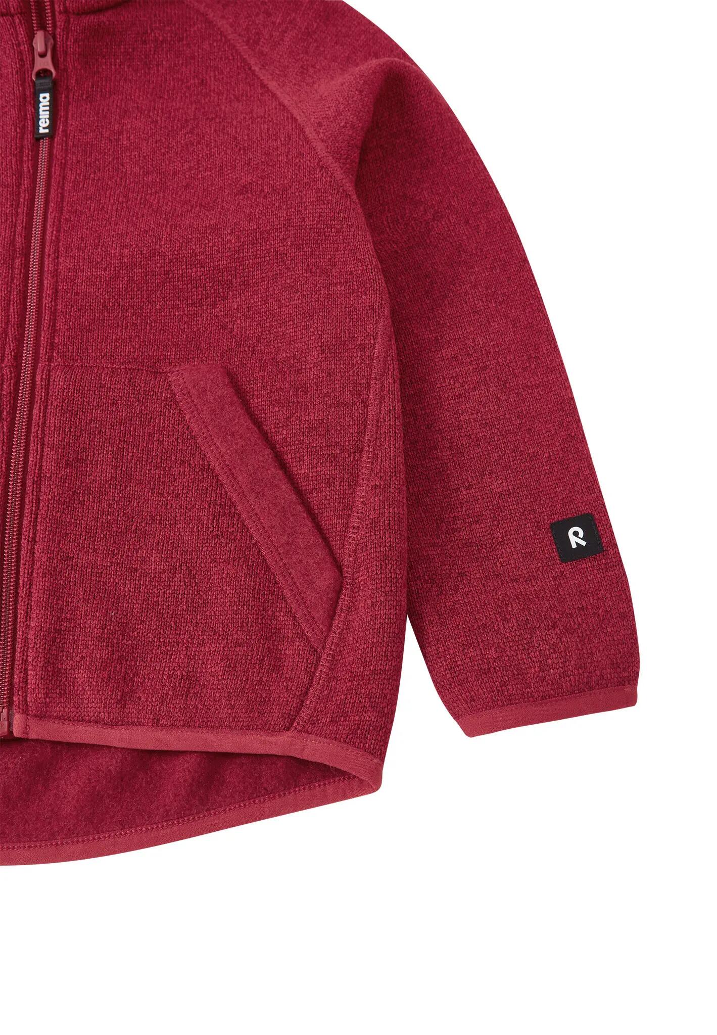 Kinder Fleecejacke Hopper Cranberry 4/5