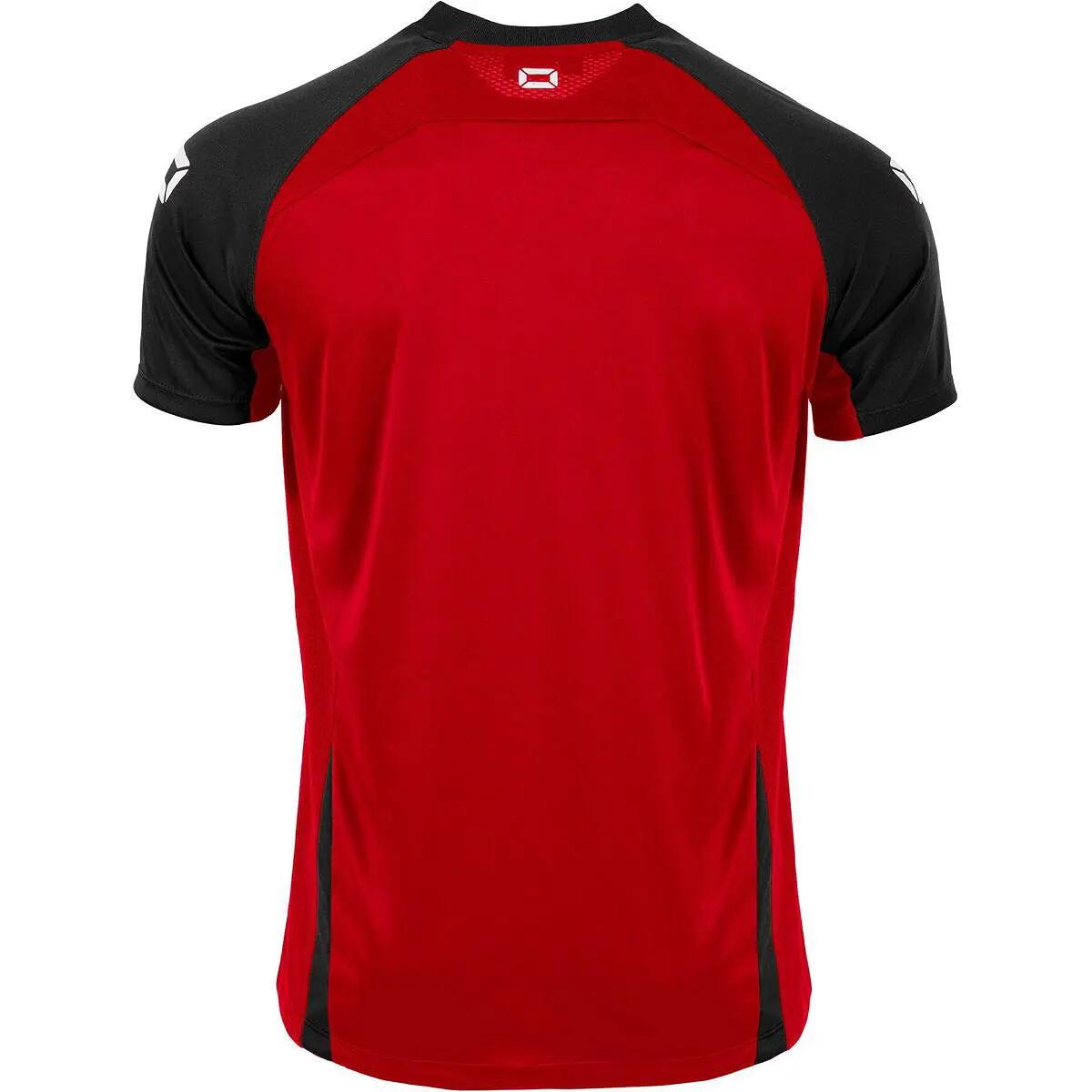 T-shirt - sports collectifs - hommes - respirant, durable - Stadio - rouge/noir 5/5
