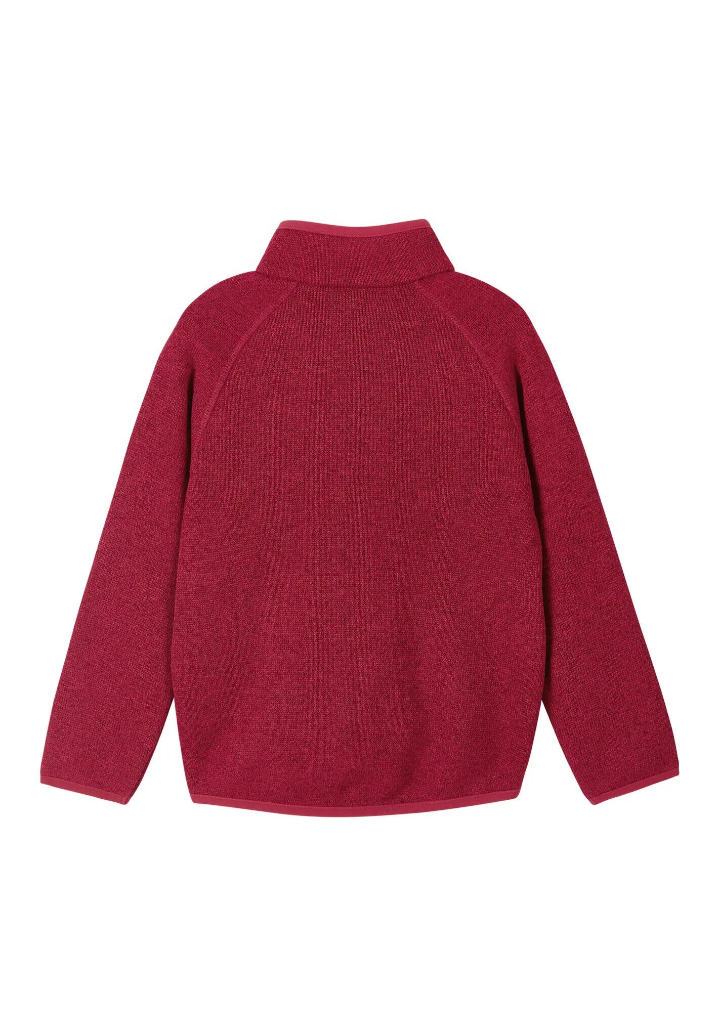 Kinder Fleecejacke Hopper Cranberry 2/5