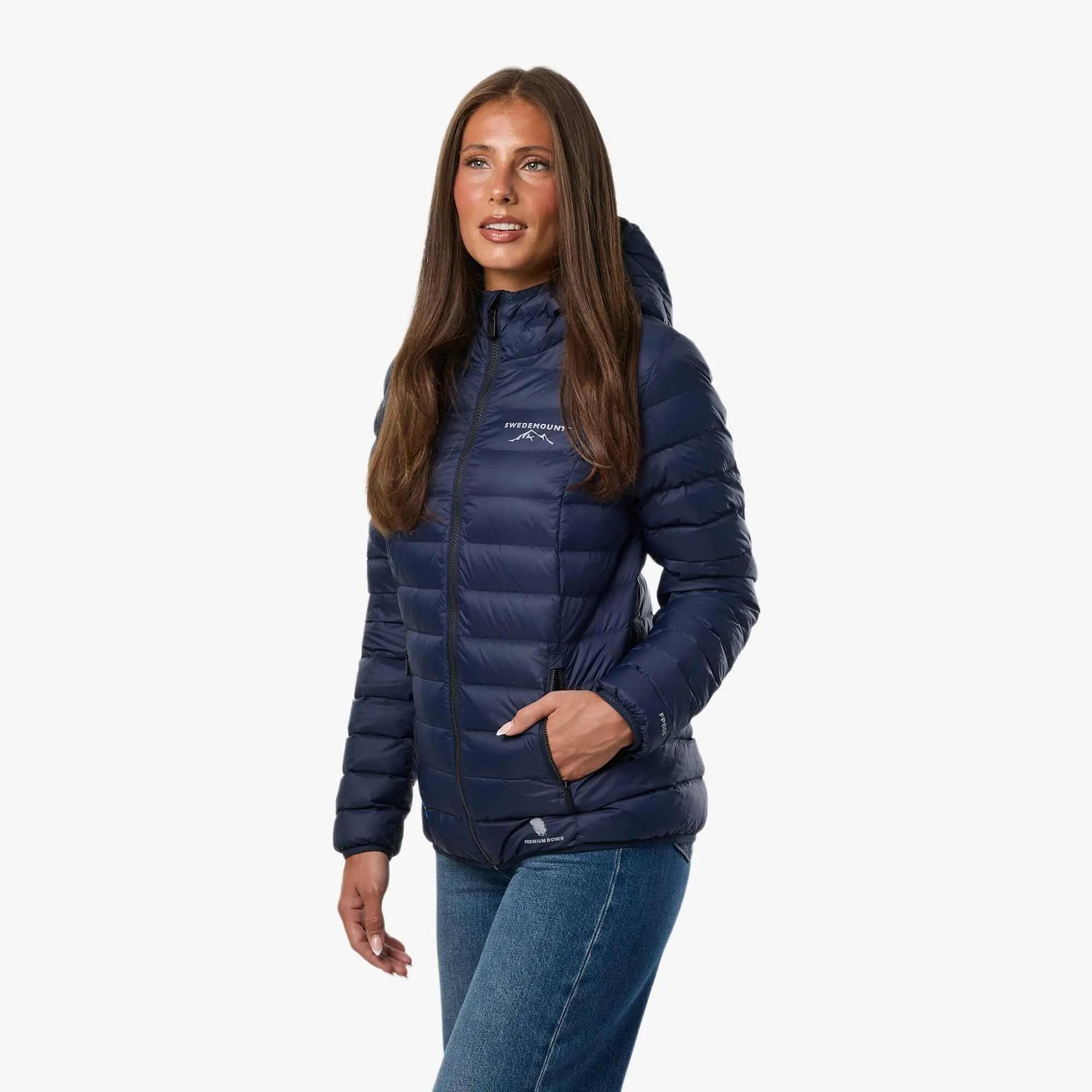 Doudoune de randonnée femme coupe-vent respirante Himalaya Hood 4/10