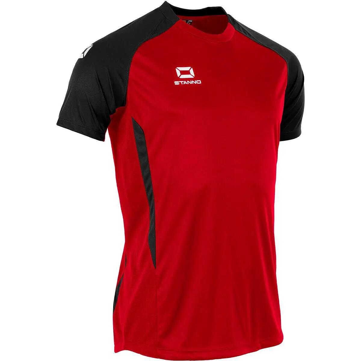 T-shirt - sports collectifs - hommes - respirant, durable - Stadio - rouge/noir 3/5