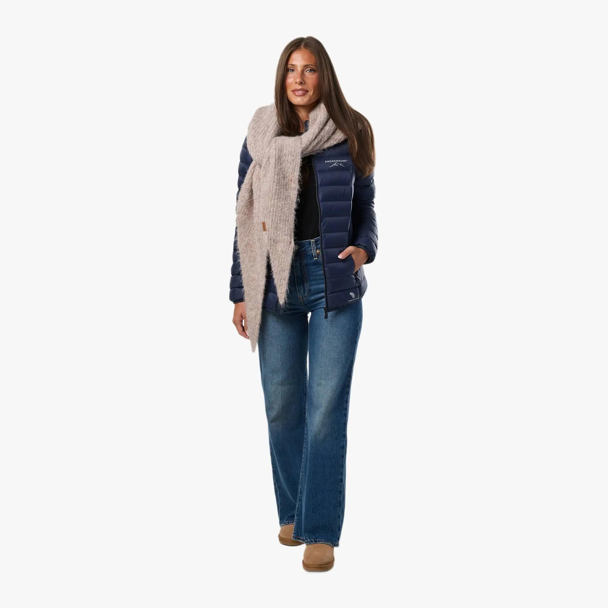 Doudoune de randonnée femme coupe-vent respirante Himalaya Hood 3/10