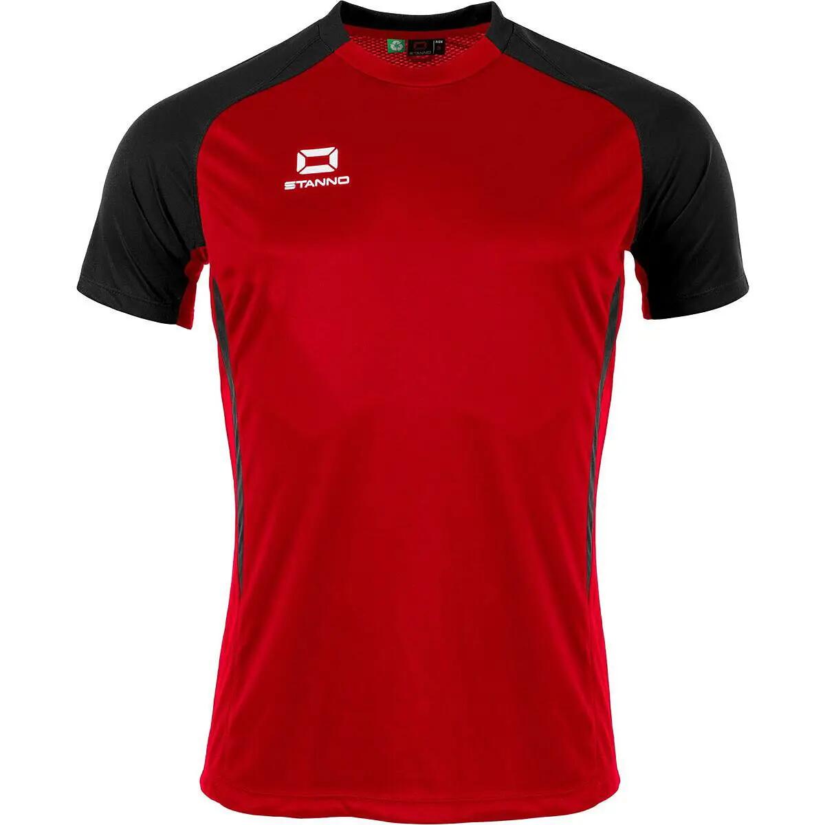 T-shirt - sports collectifs - hommes - respirant, durable - Stadio - rouge/noir 2/5