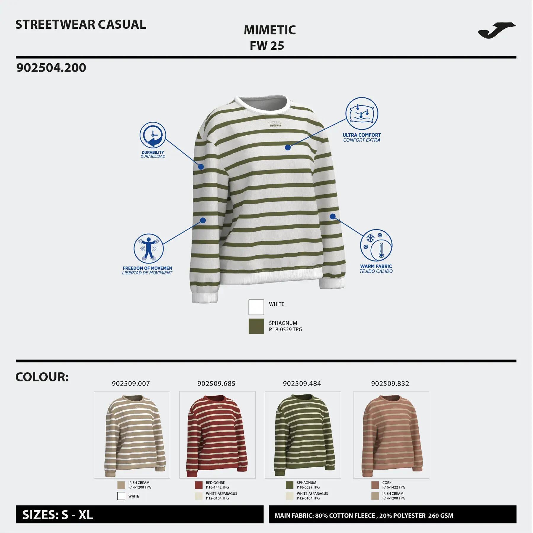 Sweatshirt Damen Joma Mimetic 5/5