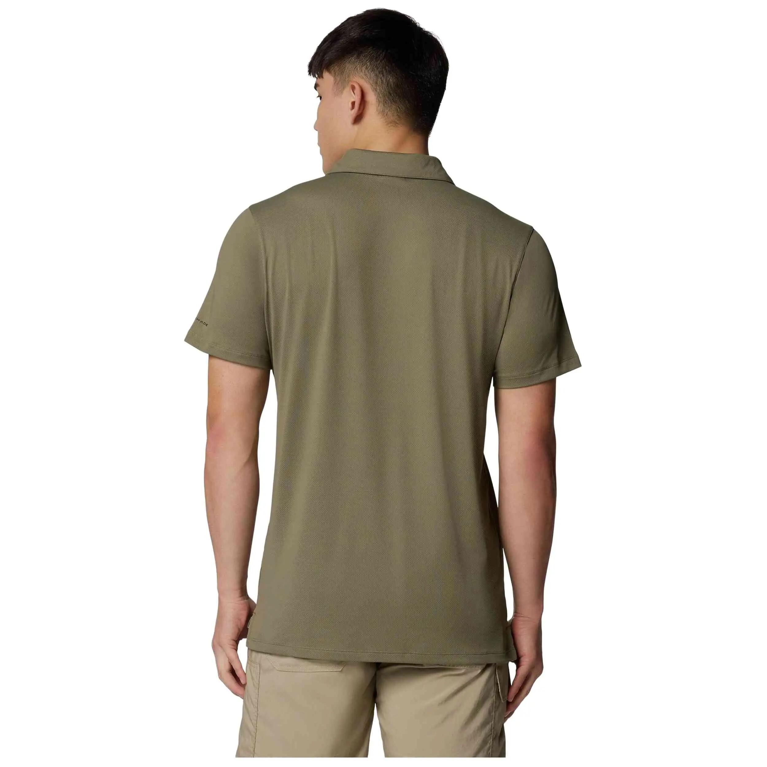 Polo a maniche corte Columbia modello Polo Columbia Tech Trail Utilit per uomini 3/5