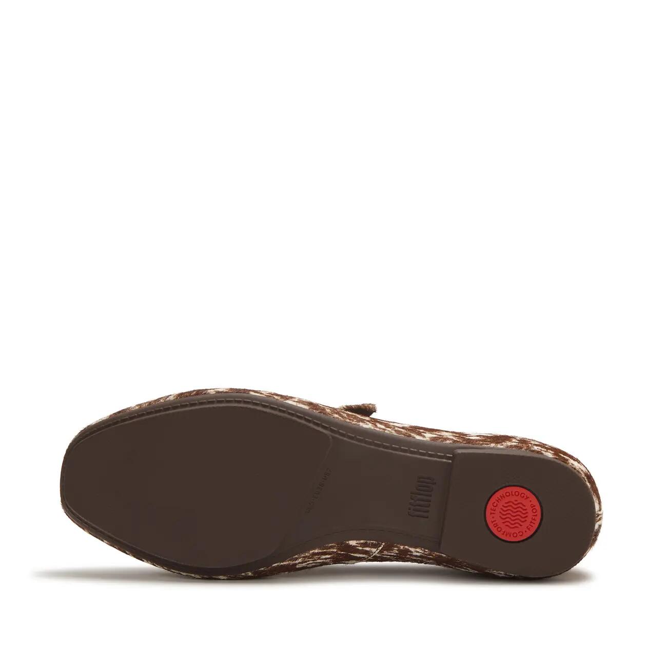 Delicato Pony Cow Mary Janes 4/7
