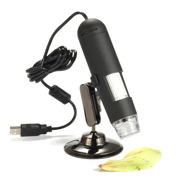 Microscopio digitale USB - 20–400x - Levenhuk DTX 50 - Nero 3/12