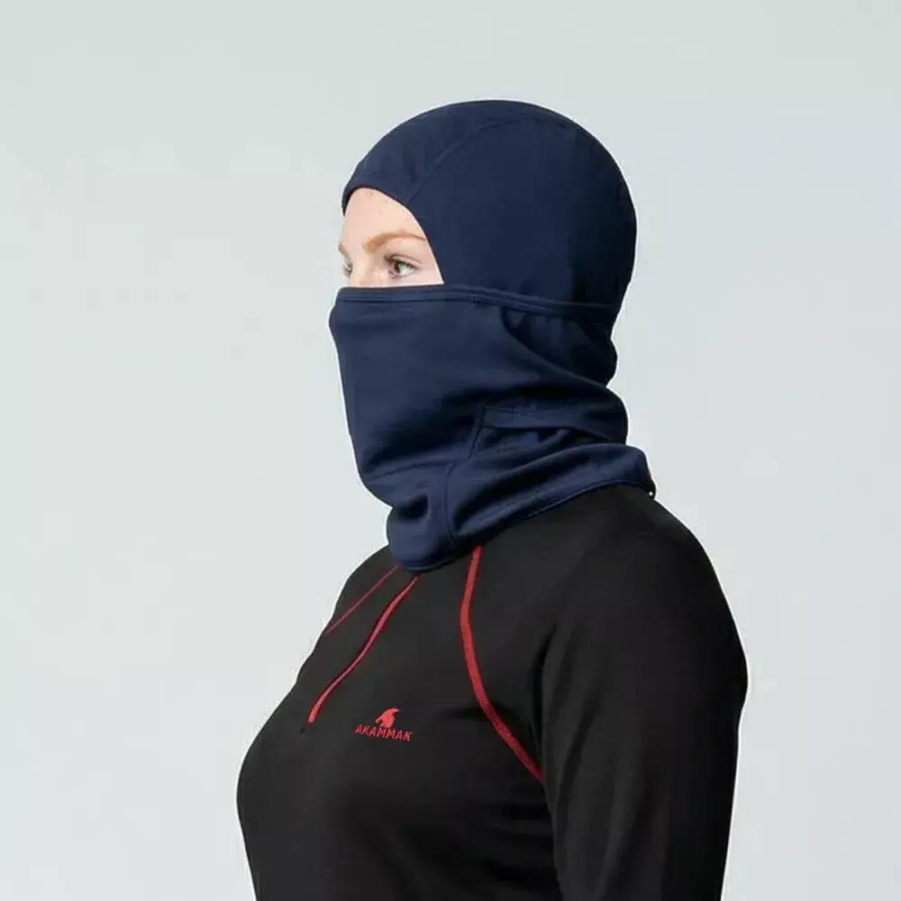 Cagoule de Randonnée unisexe Thermique USKA Bleu Navy 3/3