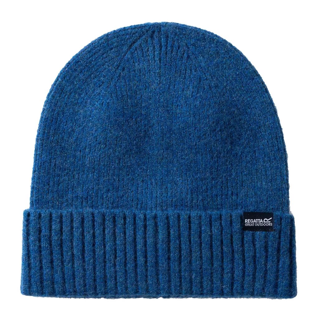 Womens Ribbed Basic Beanie