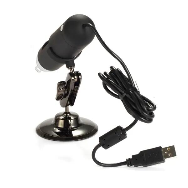 Microscopio digitale USB - 20–400x - Levenhuk DTX 50 - Nero 2/12
