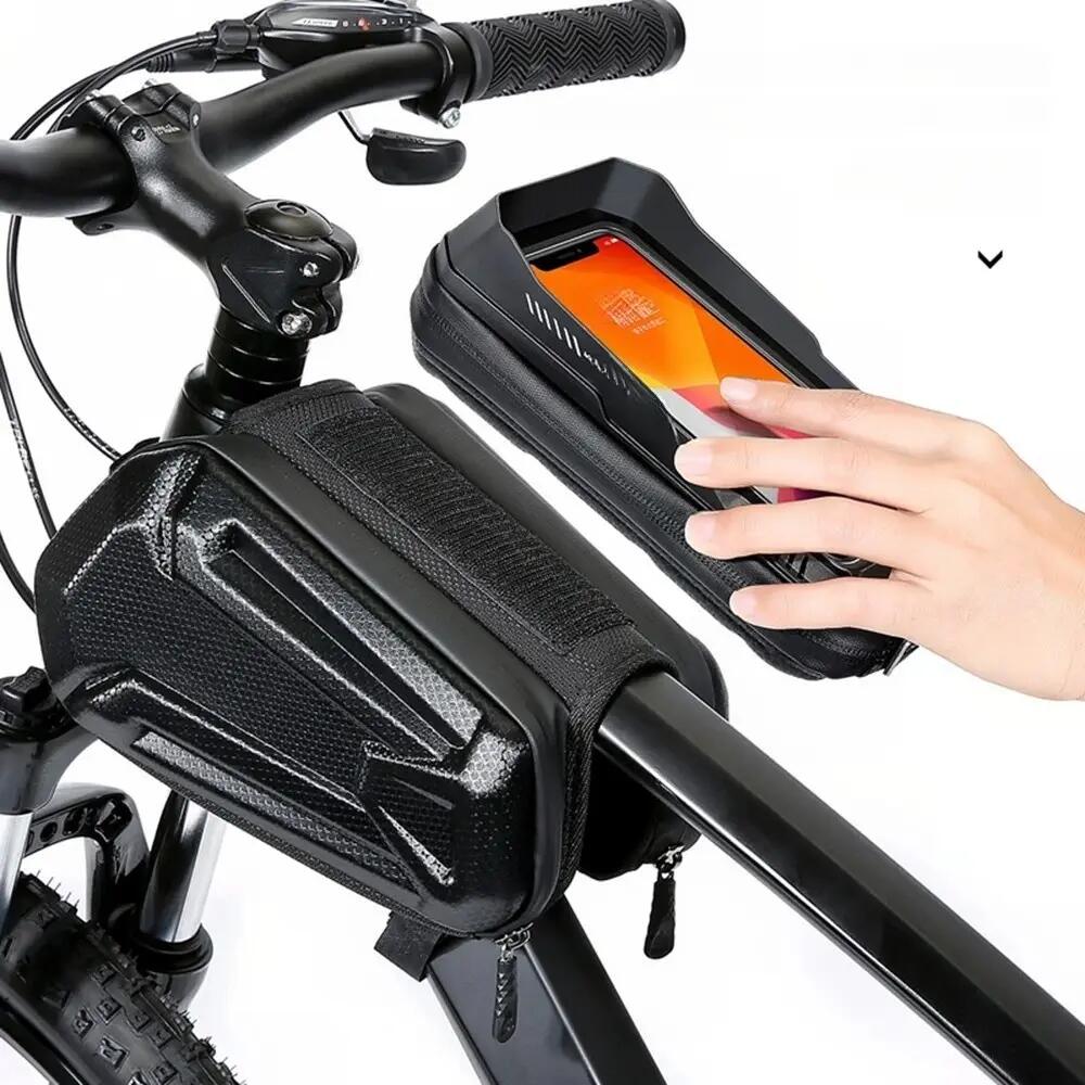 Fietstas voor frame met touchscreen-telefoonhouder WILD MAN 3/3