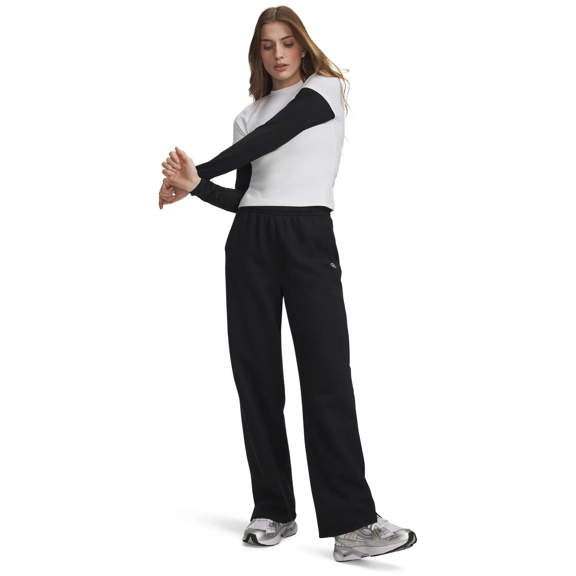 Under Armour Damen Trainingshose Rival Fleece Straight Pant 6013552 3/3