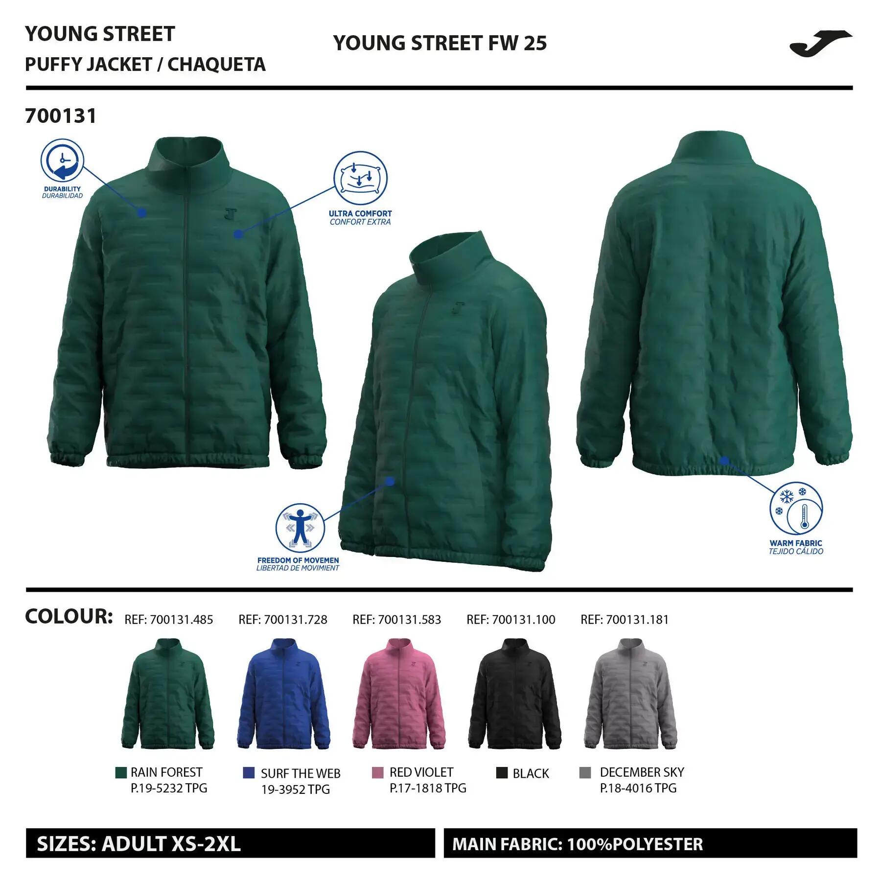 Kurtka puchowa Joma U-Tribe 2/4