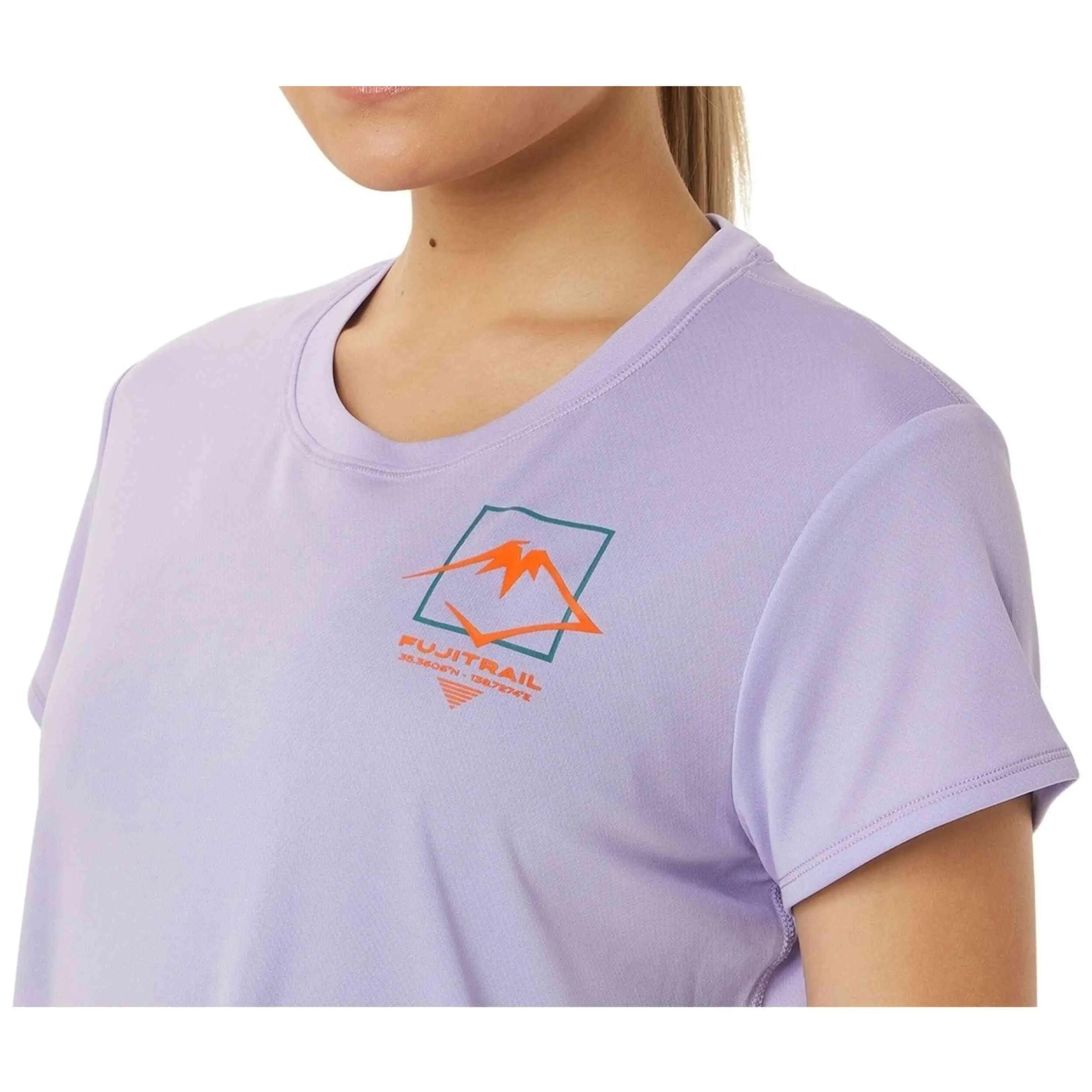 Camiseta de manga corta Asics modelo Camiseta ASICS Fujitrail manga c para mujer 5/5