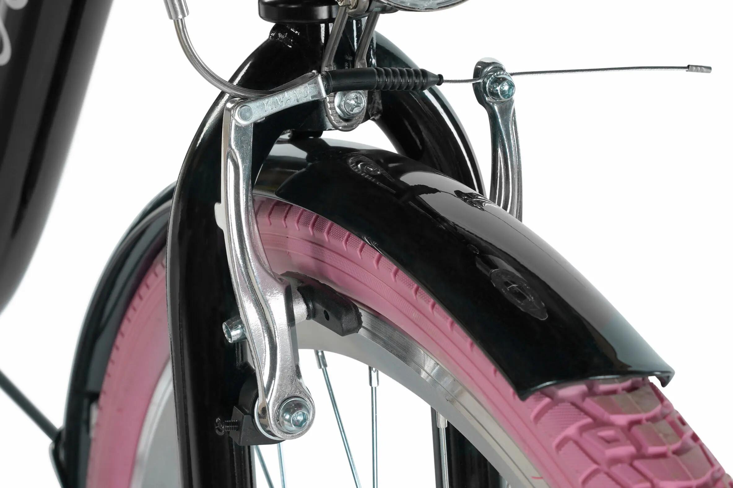 Bici da città 28" Davi Emma nero shimano 7 velocità 160-185 cm con cestino 5/9