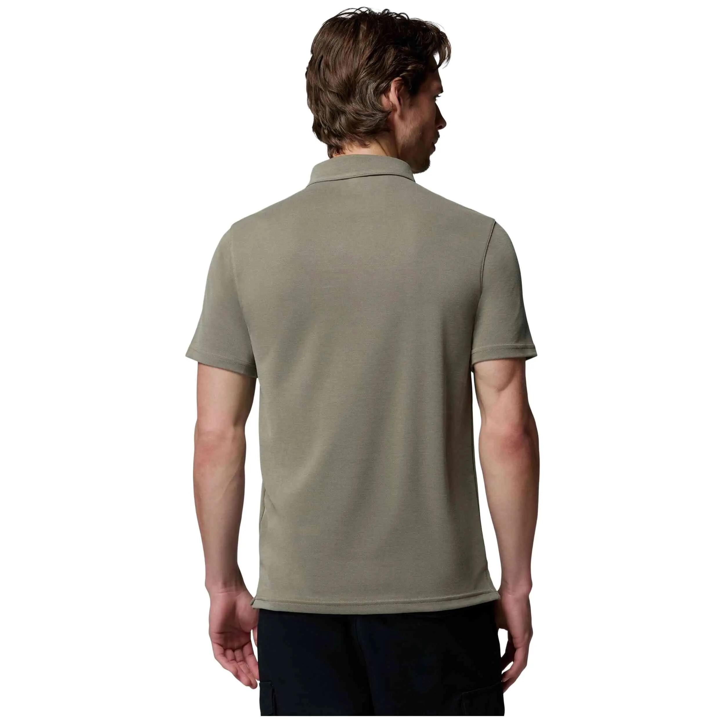 Polo de manga corta Columbia modelo Polo Columbia Nelson Point manga para unisex 3/3