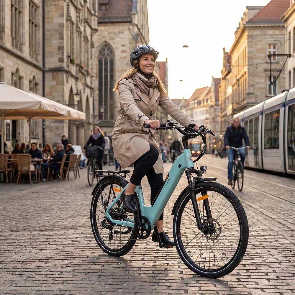 Volwassen K608 elektrische fiets | 36V 20Ah accu, 28×2,0” band. 7/8