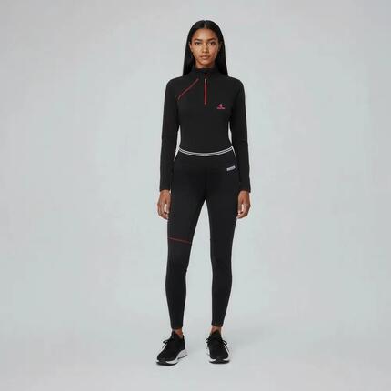 Legging de Randonnée femme Thermique PULKY Blanc