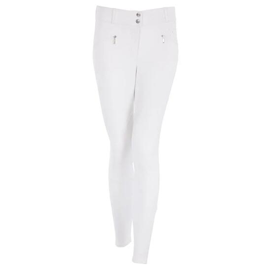 Pantalon de compétition BR Copenhagen pour femme, modèle 42, couleur blanc
