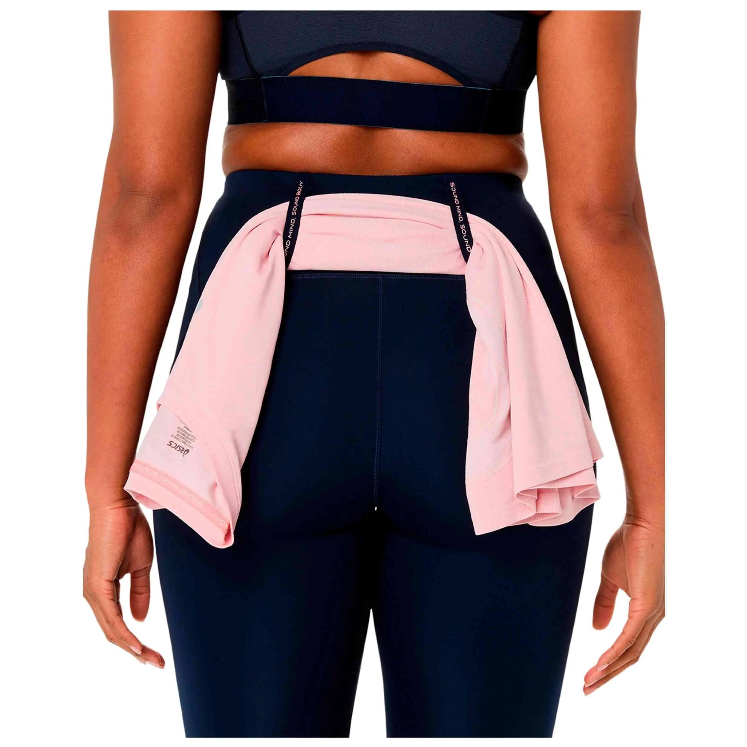 Mallas Asics modelo Malla larga ASICS Road High Waist Tight azul noch para mujer 5/5