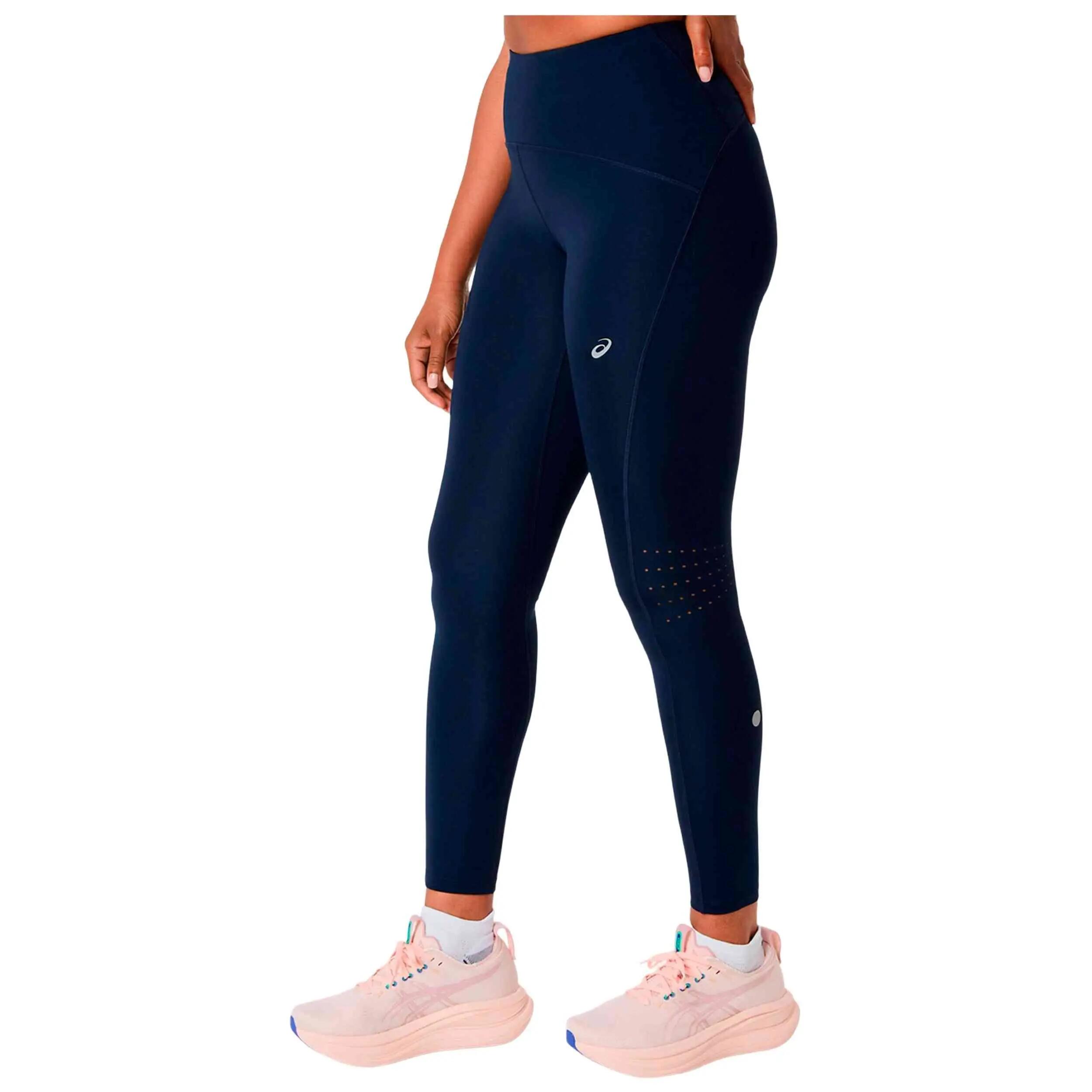 Mallas Asics modelo Malla larga ASICS Road High Waist Tight azul noch para mujer 2/5