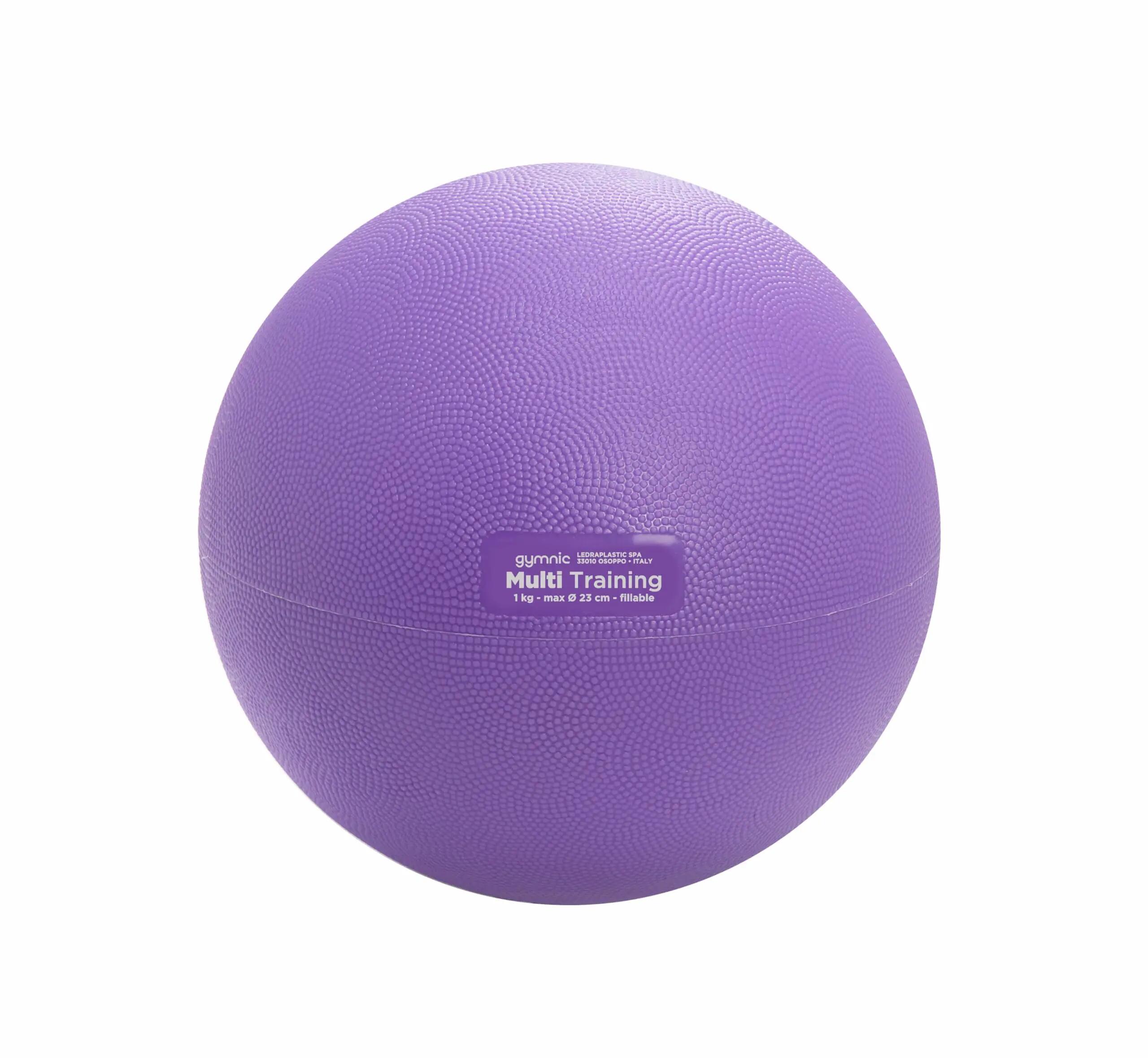 Gymnic Multi Training Palla medica gonfiabile Ø 23 cm viola 1/9